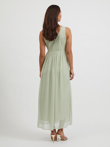 VILA Evening Dress 'Sancia' in Green