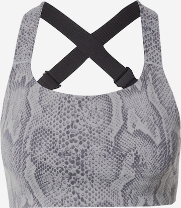 Varley Bustier Sport bh 'Joyce' in Grijs: voorkant