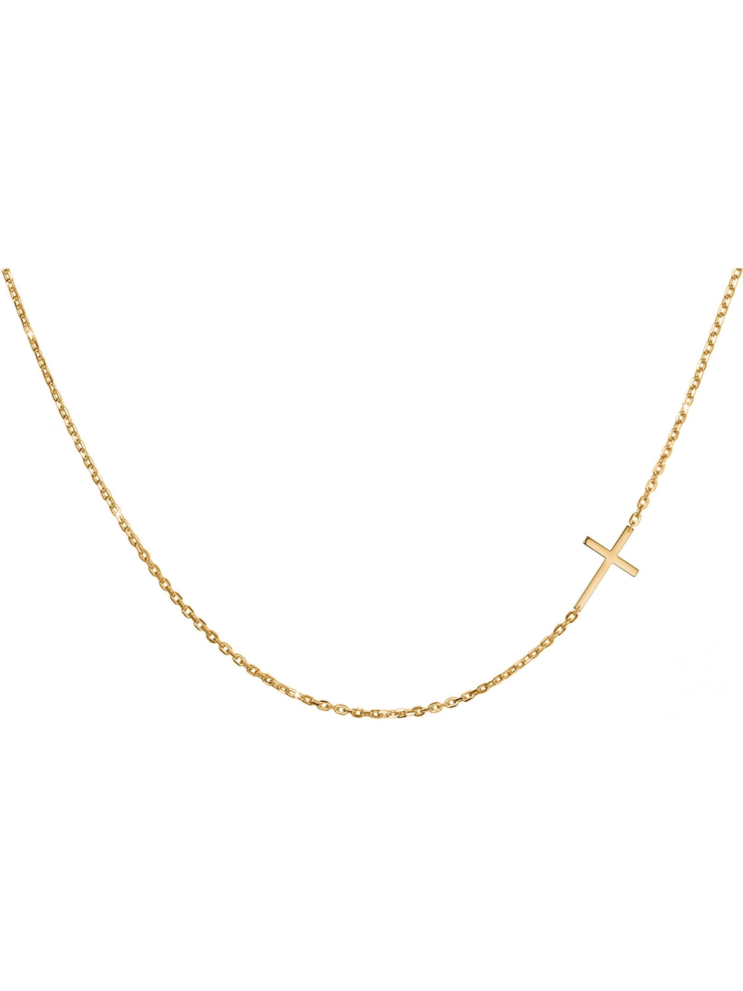 day berlin Necklace 'Cross' in Gold: front