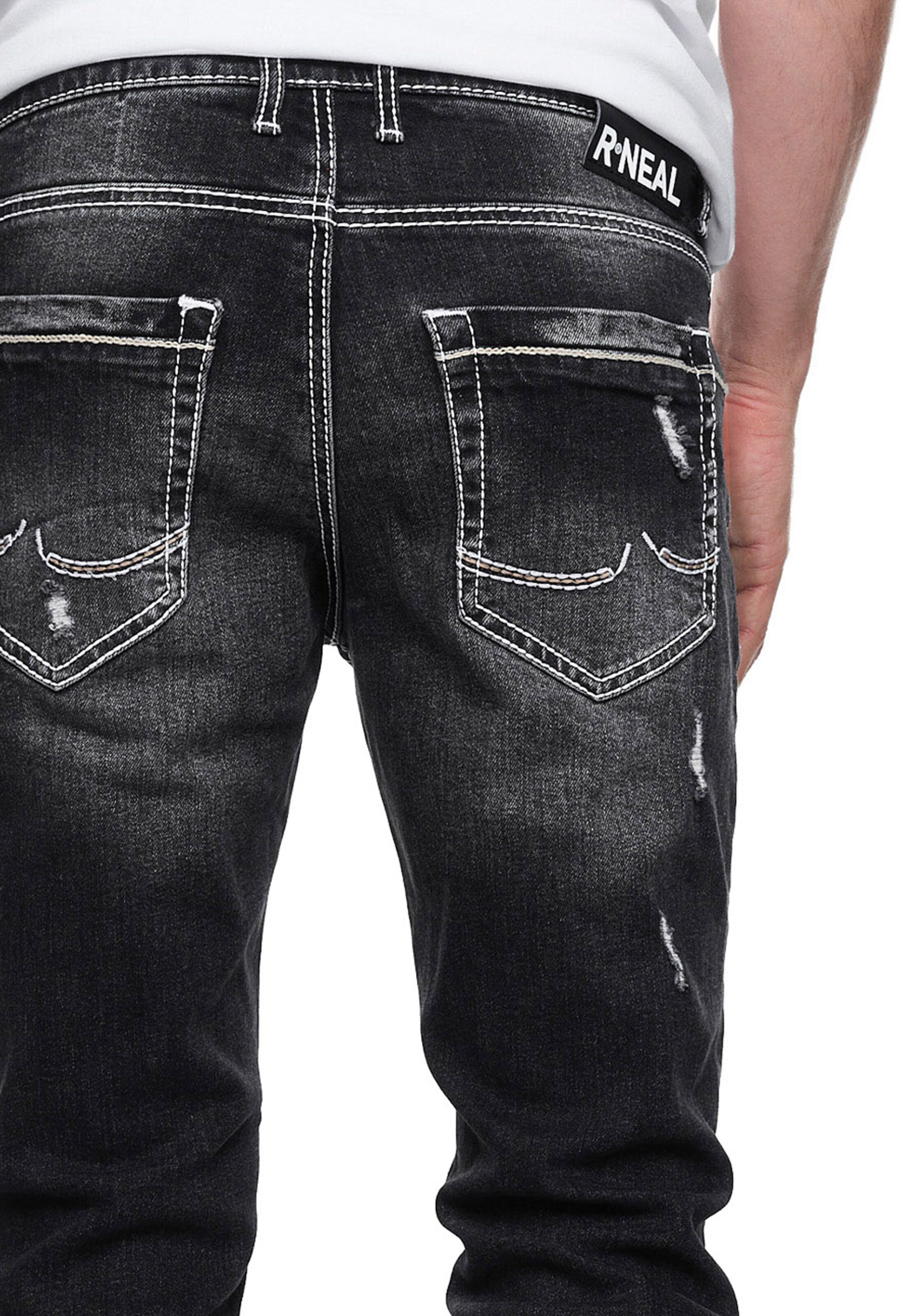 Rusty Neal Regular Jeans 'MINO' in Black