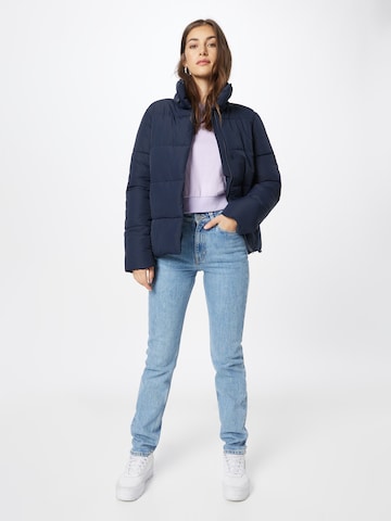 TOM TAILOR DENIM Winterjas in Blauw