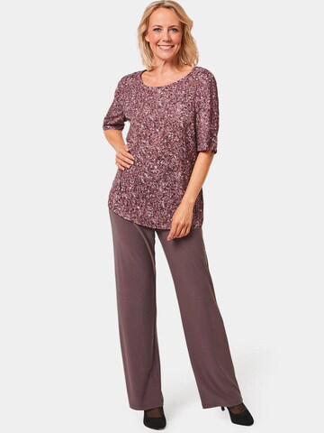 Goldner Blouse in Lila
