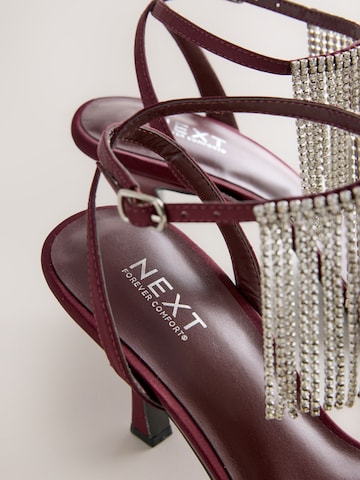 Next Strap sandal in Red