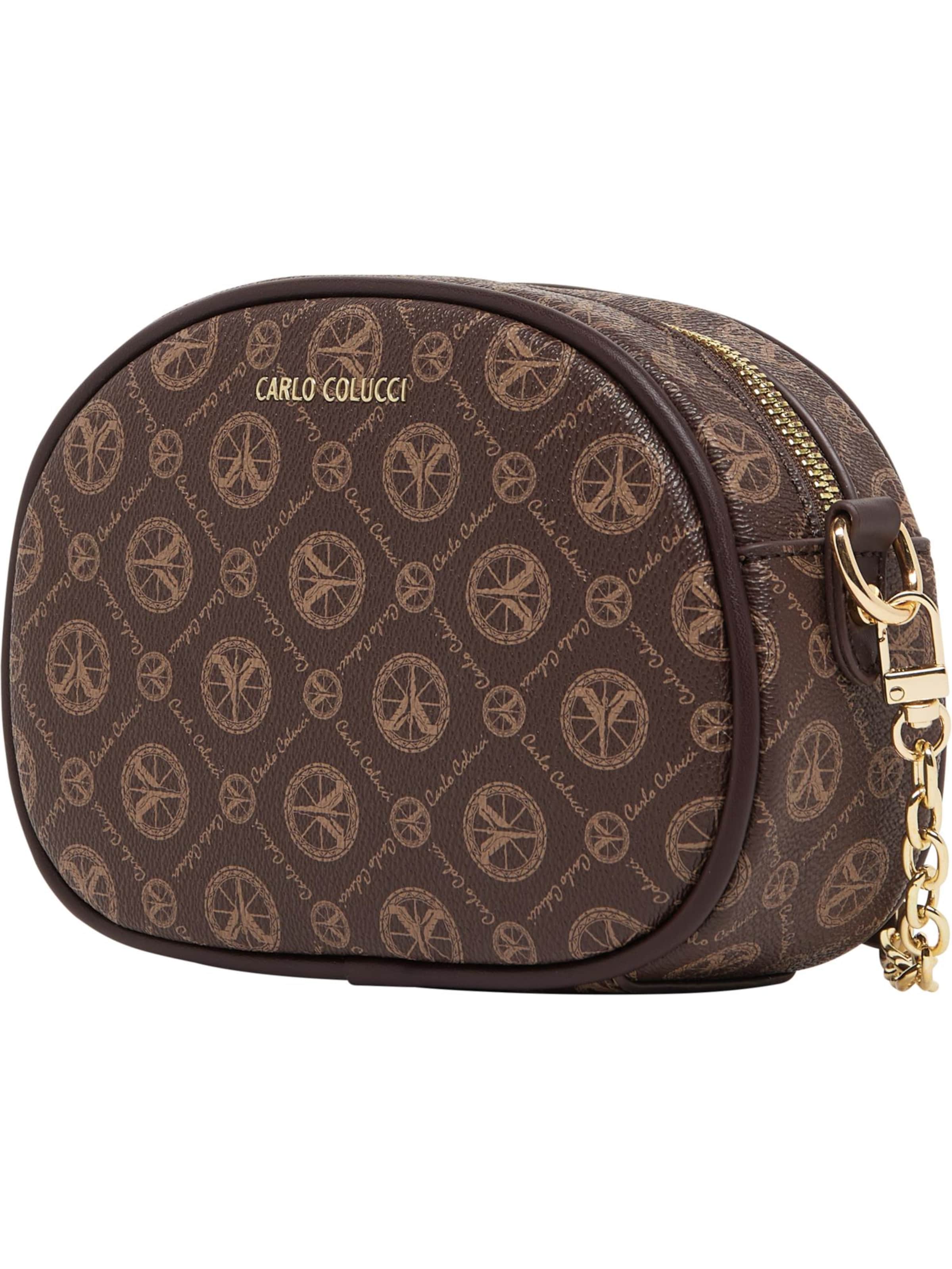 Carlo Colucci Schoudertas ' Dalbon ' in Bruin