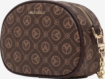 Carlo Colucci Crossbody Bag ' Dalbon ' in Brown