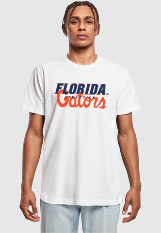 Merchcode Shirt 'Florida Gators' in White: front
