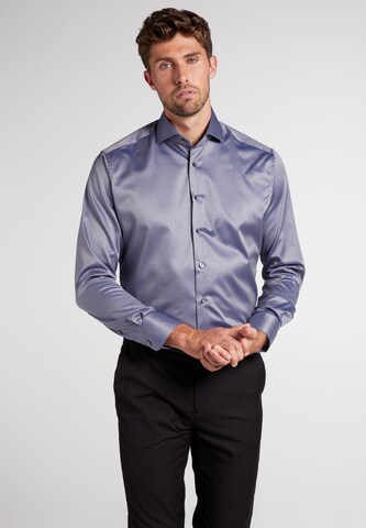 ETERNA Regular fit Business Shirt in Silver: front