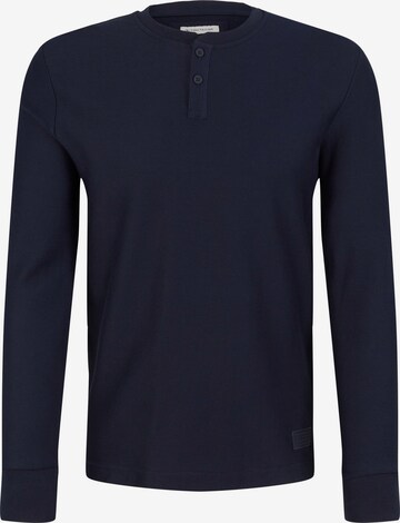 TOM TAILOR Shirt in Blauw: voorkant