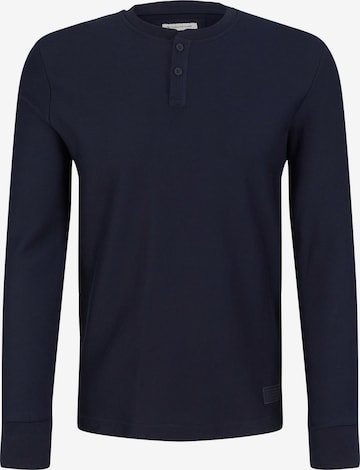 TOM TAILOR Shirt in Blauw: voorkant