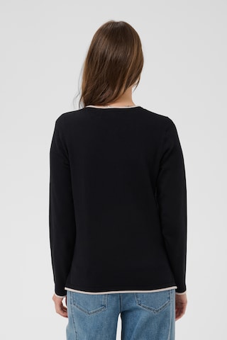 SAINT TROPEZ Trui 'Mila' in Zwart