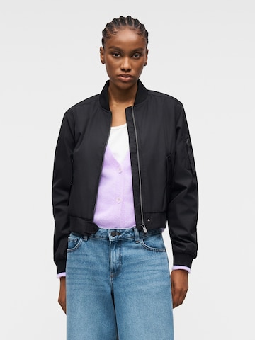 SAVE THE DUCK Демисезонная куртка 'NORA' в Черный: спереди