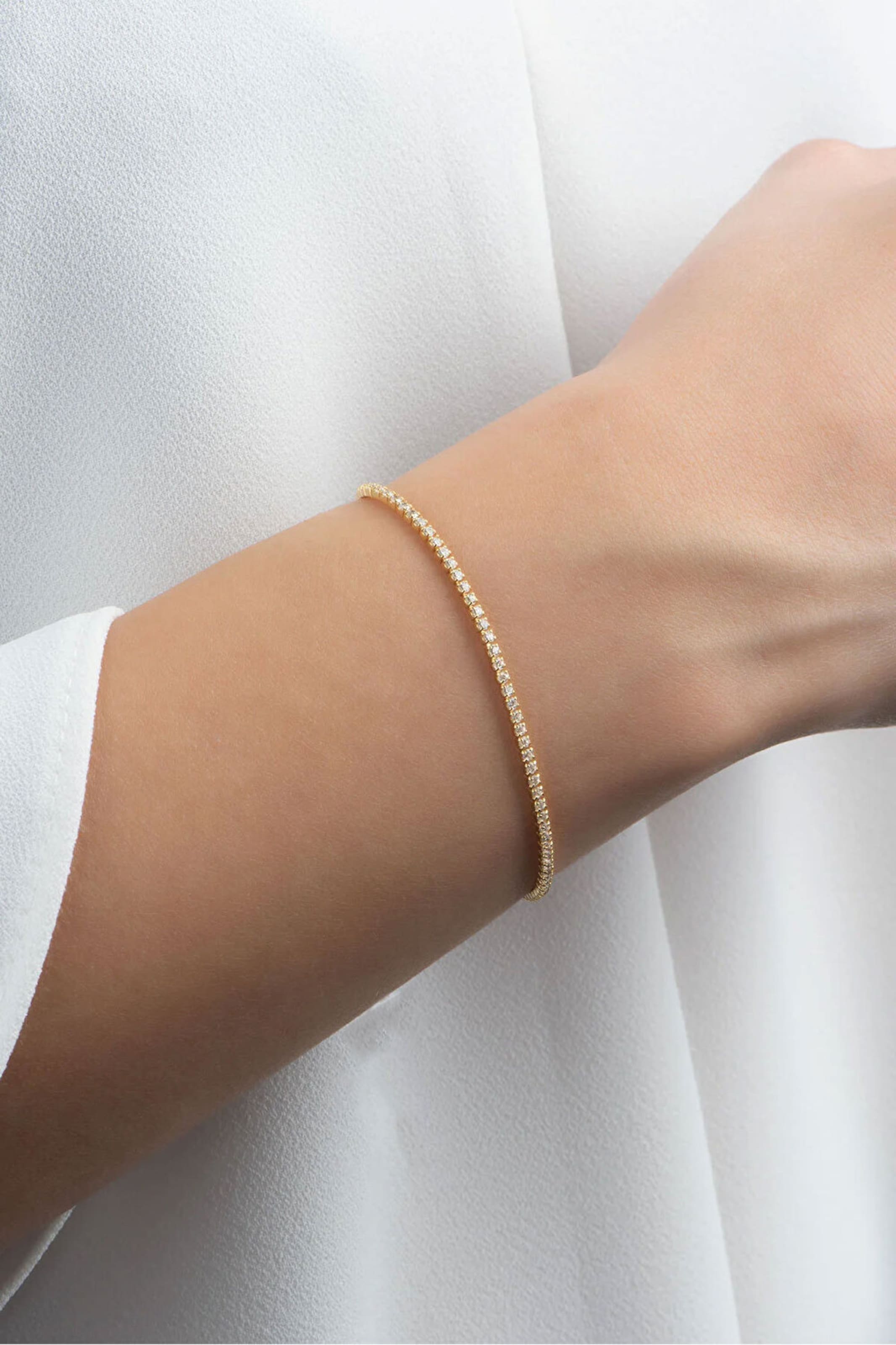 So Chic Armband in Gelb: Vorderseite