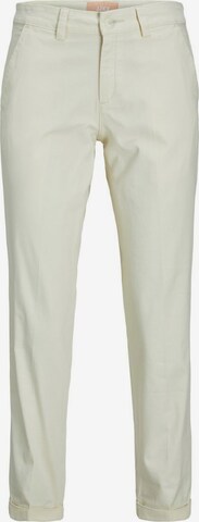 JJXX Regular Chino Pants in White: front