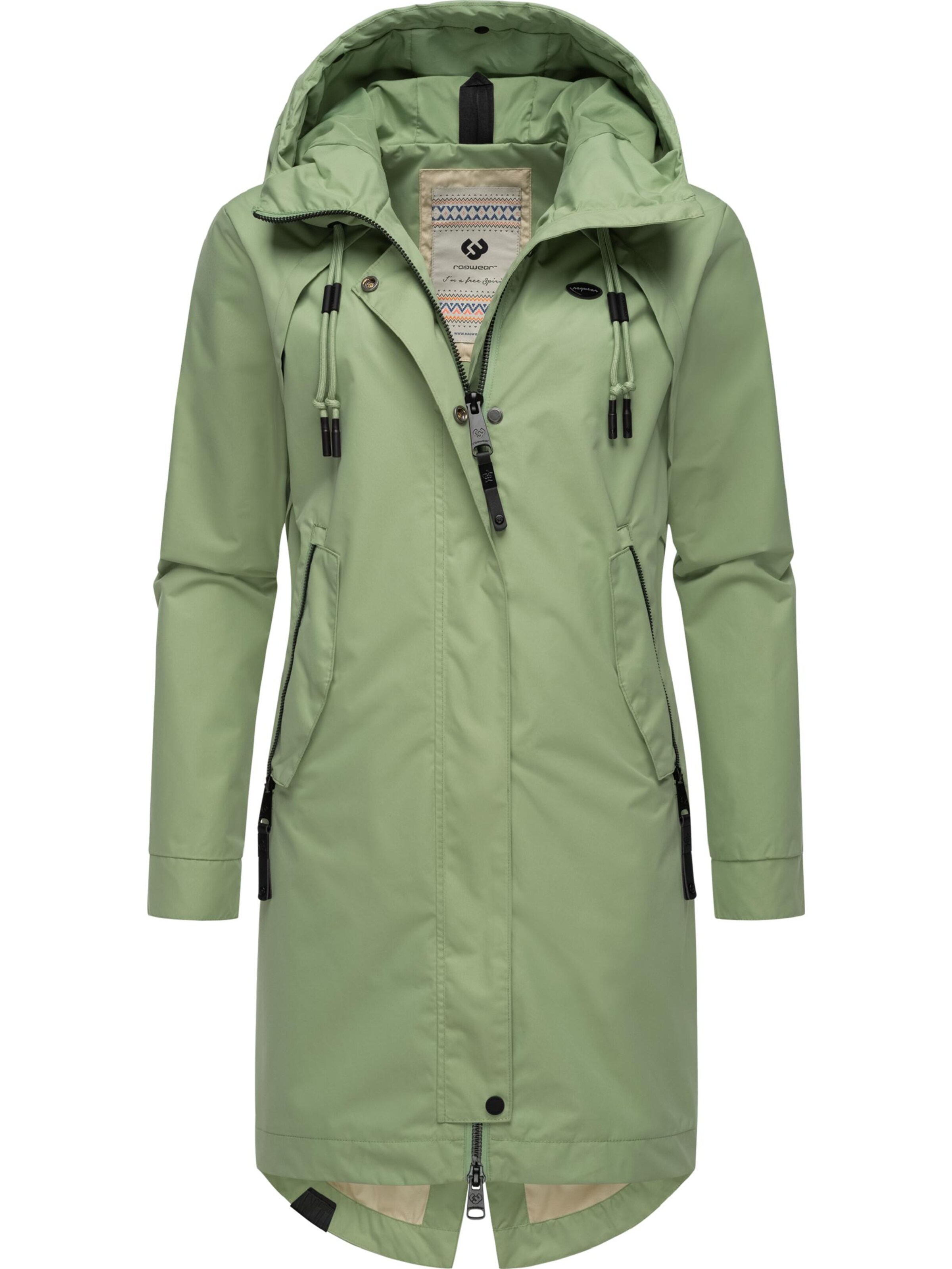 Manteau fonctionnel 'Rejany' Ragwear en vert