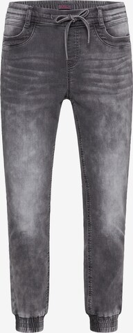 Soccx Jeans in Grey: front