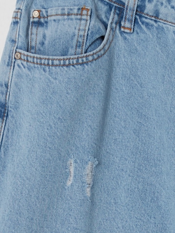 Trendyol Curve Wide leg Τζιν σε μπλε