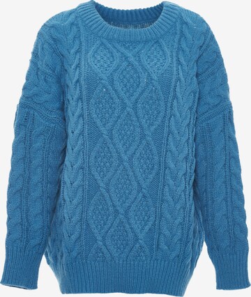 Pull-over MYMO en bleu : devant