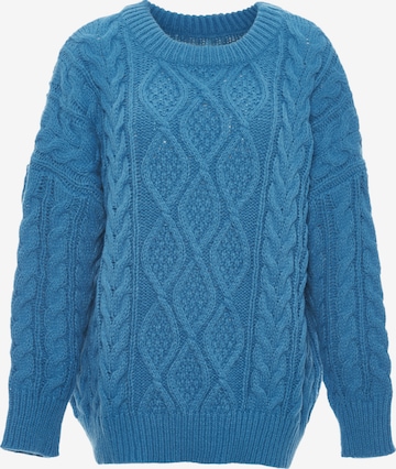 MYMO Sweater in Blue: front