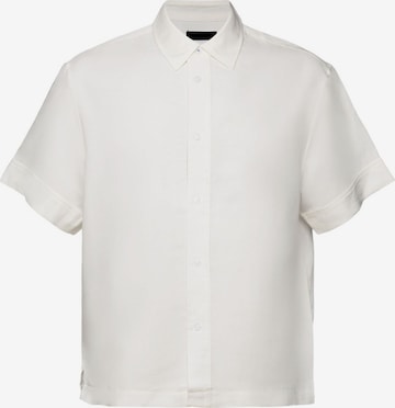 ESPRIT Regular fit Shirt in Wit: voorkant