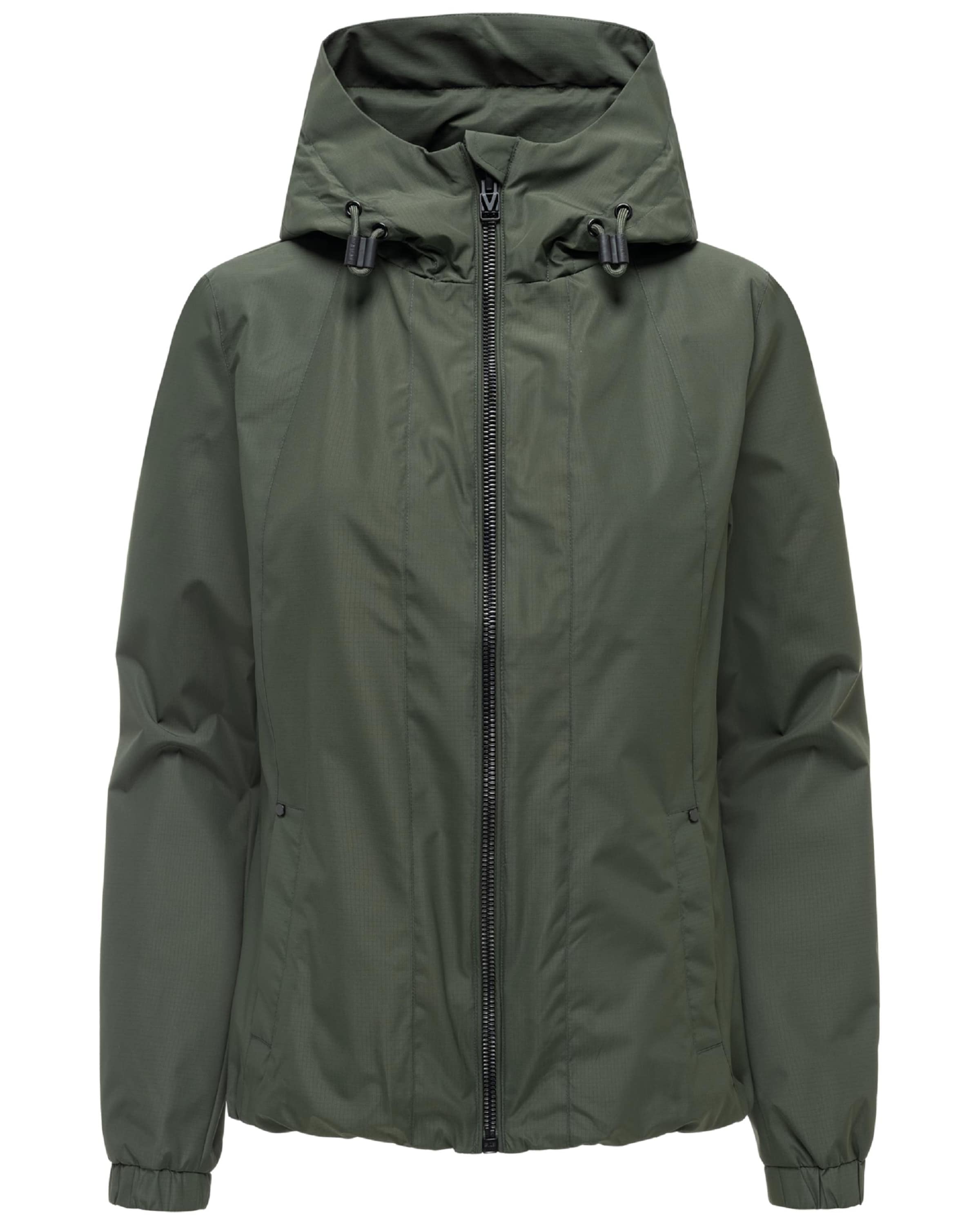 MARIKOO Between-season jacket 'Yoshikoo 16' in Green: front