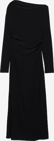 Pull&Bear Kleid in Schwarz: Vorderseite