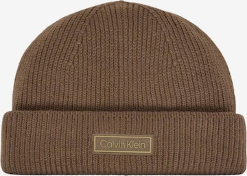 Calvin Klein Muts 'LV04D8058G CALVIN KLEIN' in Bruin: voorkant