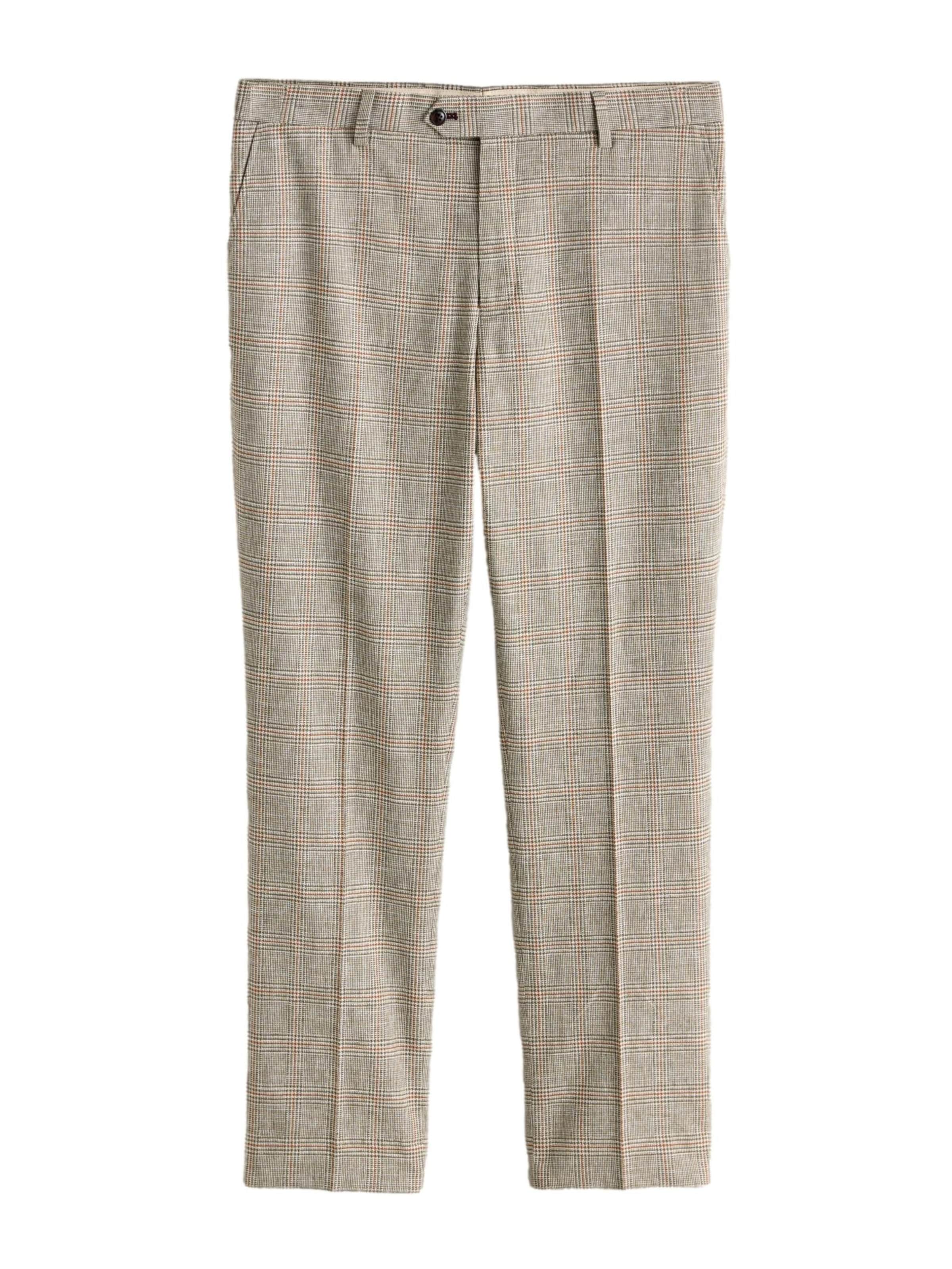 Next Slimfit Pantalon in Grijs: voorkant