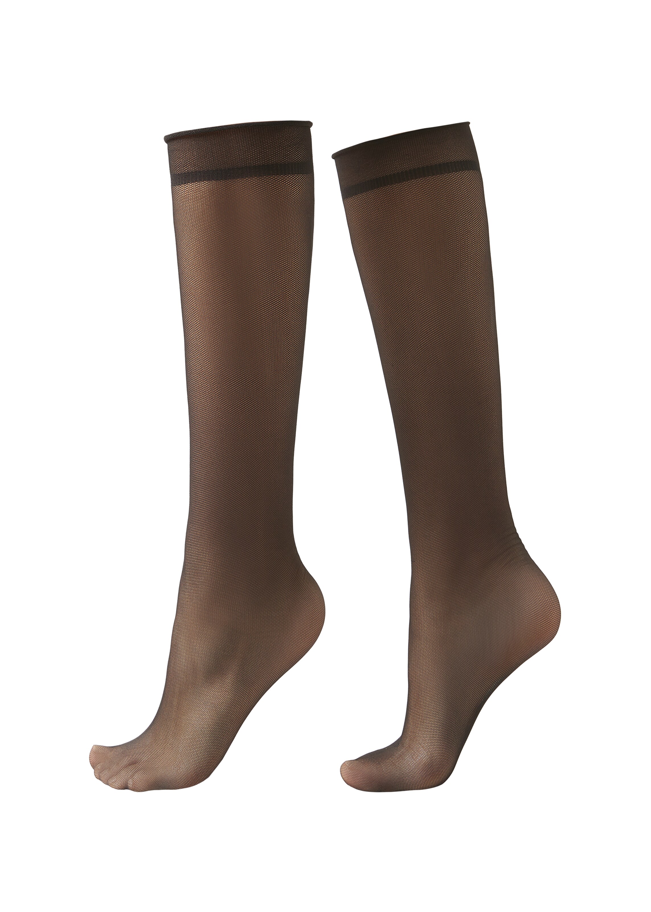 CALZEDONIA Socks 'Sheer' in Black: front