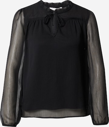 ONLY Blouse 'Ditsy' in Zwart: voorkant