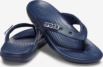 Crocs - Sandalias de dedo en azul