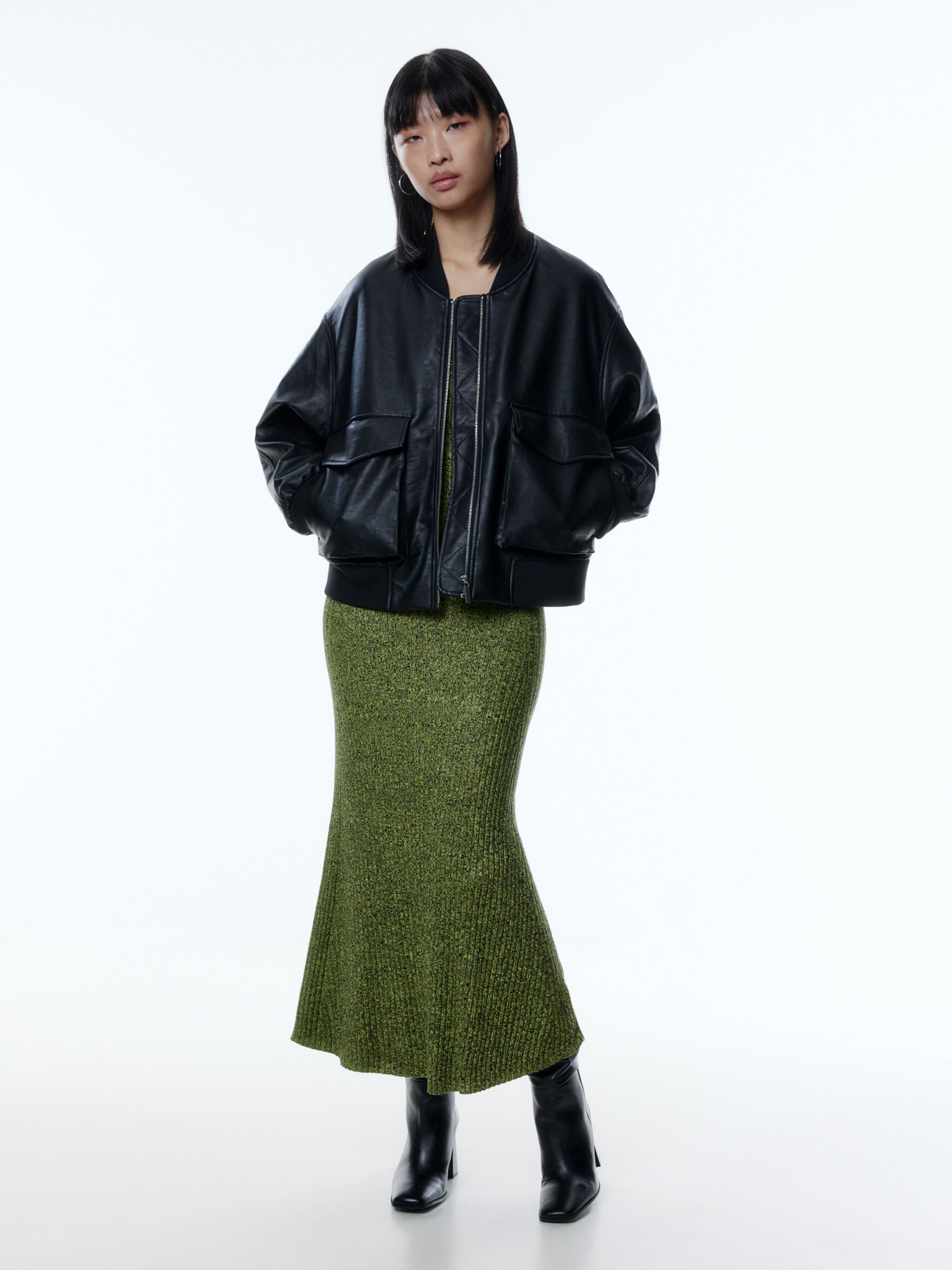 EDITED Productos Vestido de punto 'Stefanie' lima