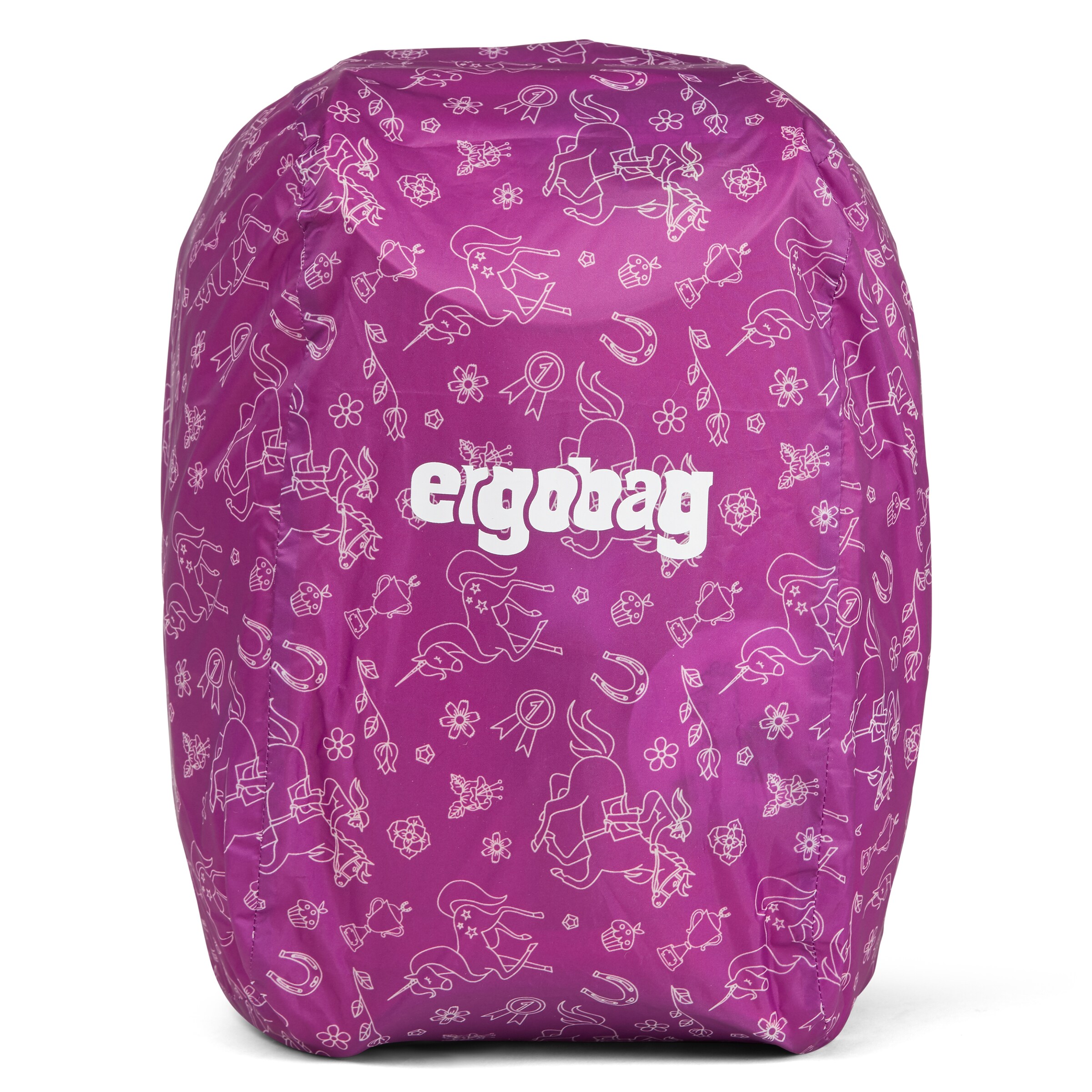 Zaino di ergobag in lilla: frontale