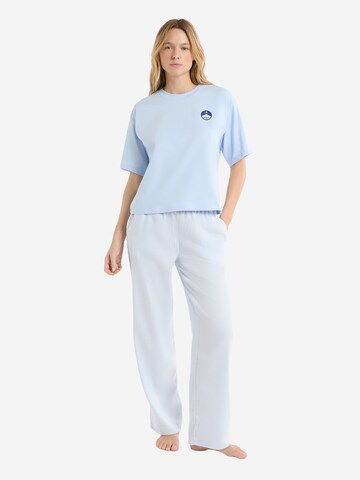 Chemise de nuit 'Walter' ETAM en bleu