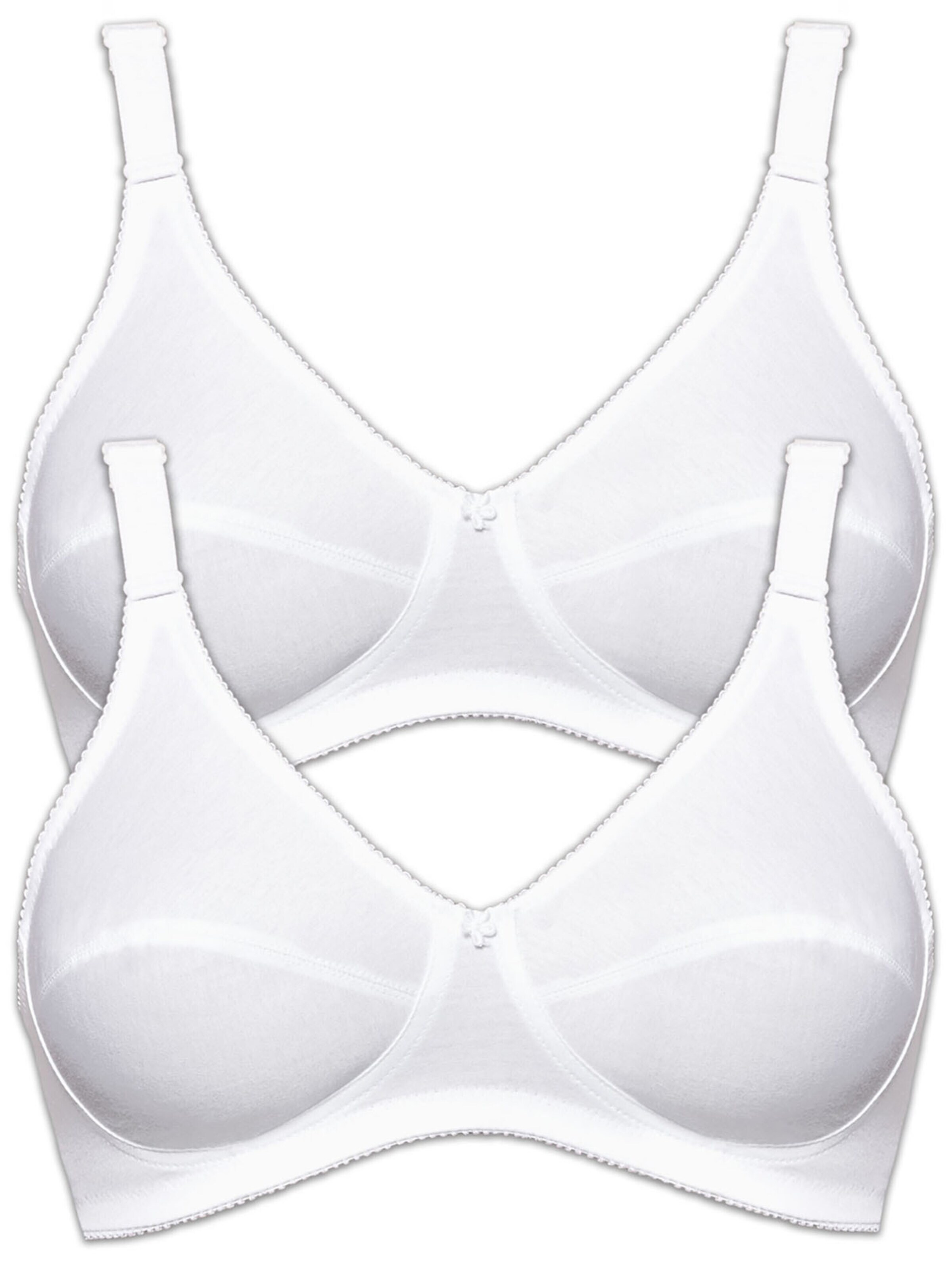 SUSA Minimizer BH 'Cotton'‌‌‌ in Weiß: Vorderseite