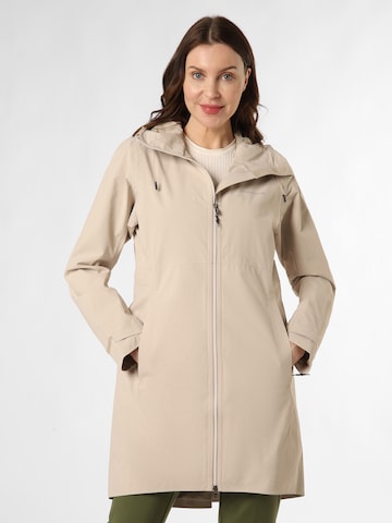 Didriksons Between-Seasons Parka 'Bea' in Beige: front