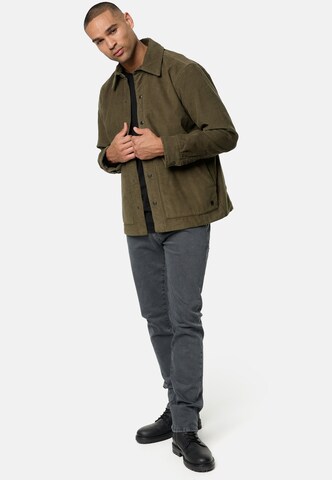 INDICODE JEANS Between-Season Jacket 'Korbits' in Green