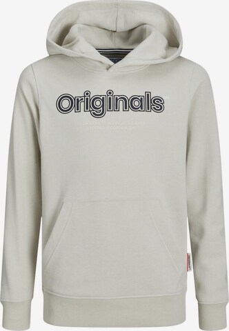 Jack & Jones Junior Sweatshirt 'Lakewood' in Beige: front