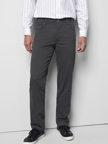 MEYER Regular Chinohose 'M5 Six 9-6001' in Blau: Vorderseite