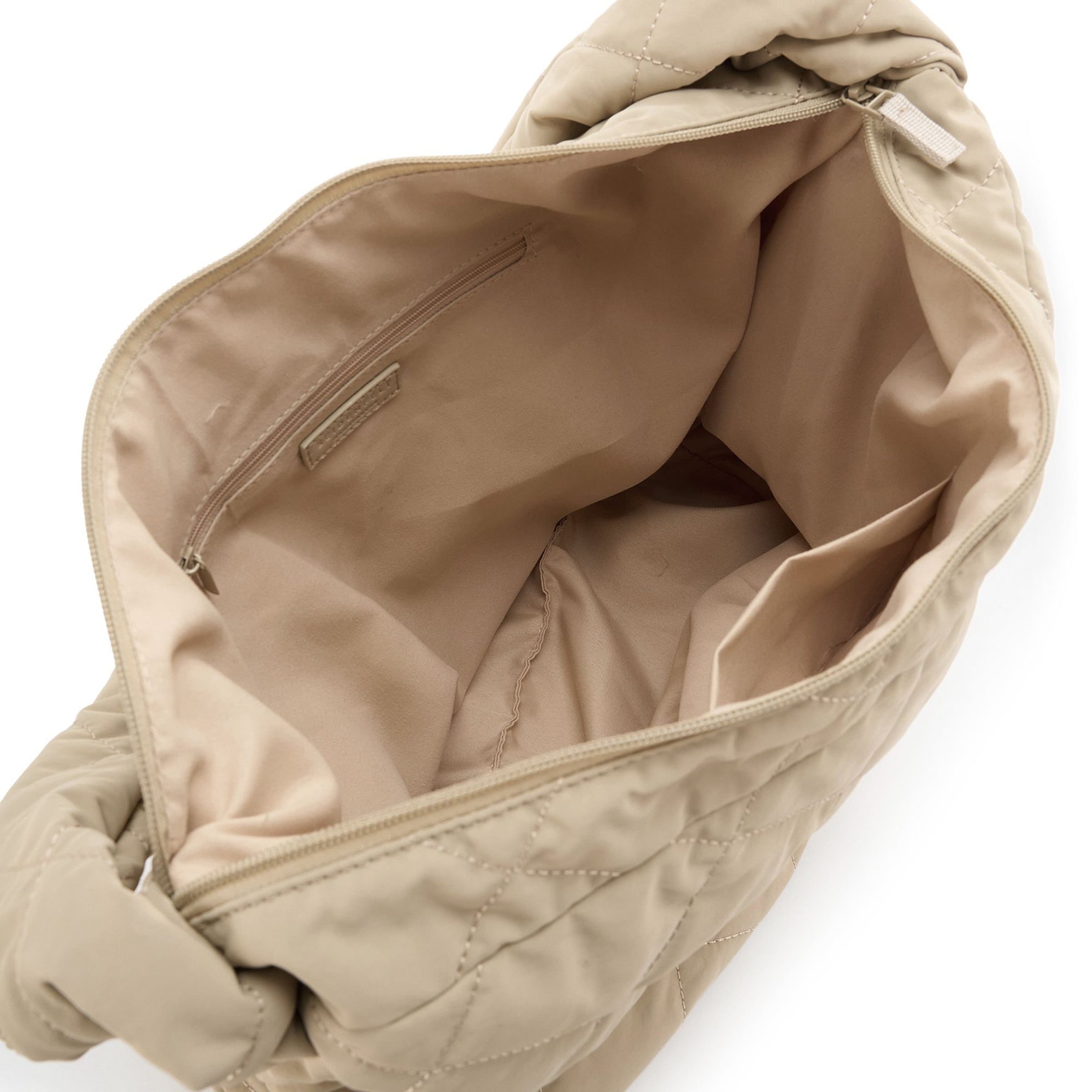 Seidenfelt Schoudertas 'Hetta' in Beige