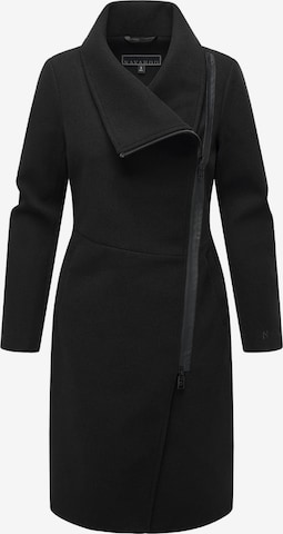 Manteau mi-saison 'Samtrose' NAVAHOO en noir : devant