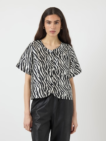 YAS Blouse 'YASZEMA' in Black: front