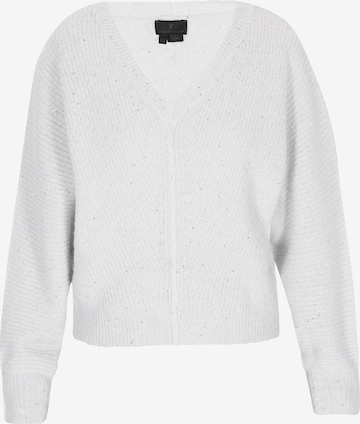 DreiMaster KlassikPulover - bijela boja: prednji dio