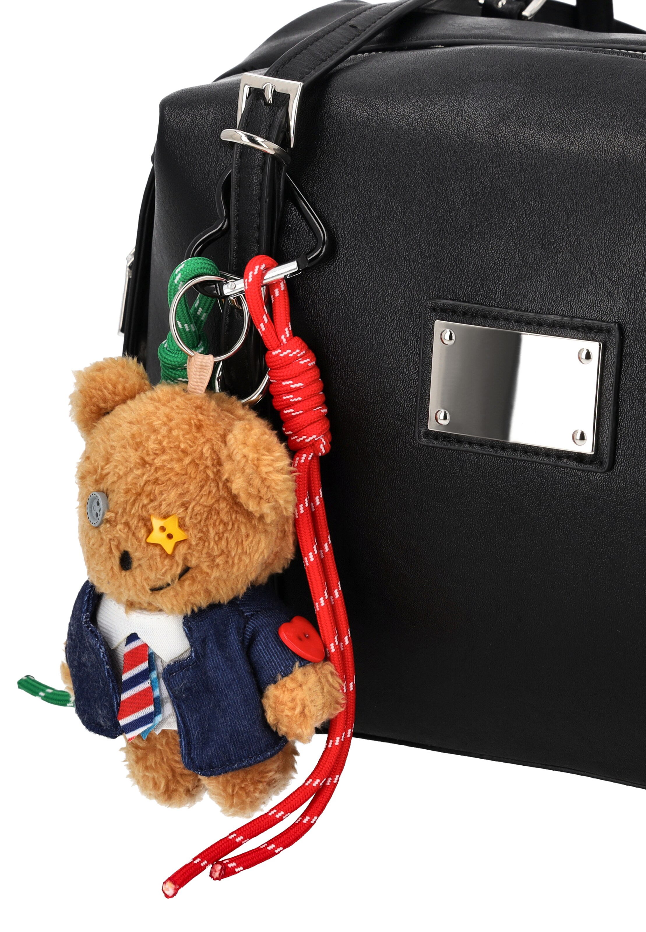 MYMO Schultertasche in Schwarz