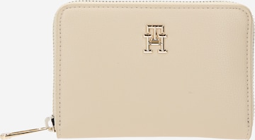 Porte-monnaies 'Essential' TOMMY HILFIGER en beige : devant