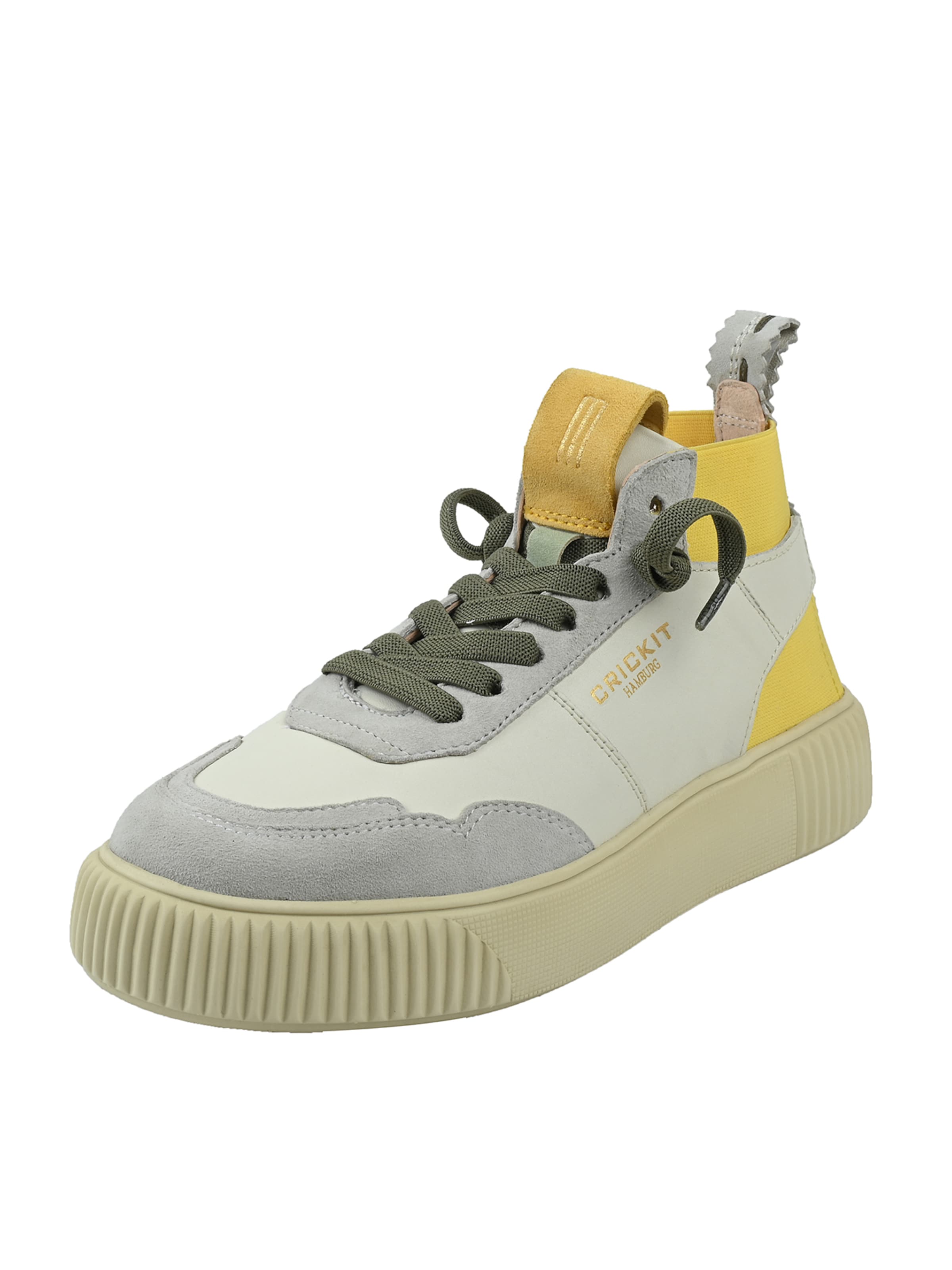 Crickit Sneakers hoog ' REBEKA ' in Wit: voorkant