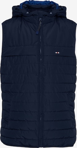 FQ1924 - Colete 'FQDanial' em azul: frente