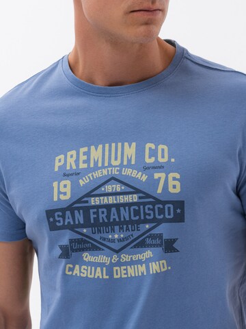 Ombre Shirt 'S1732' in Blue