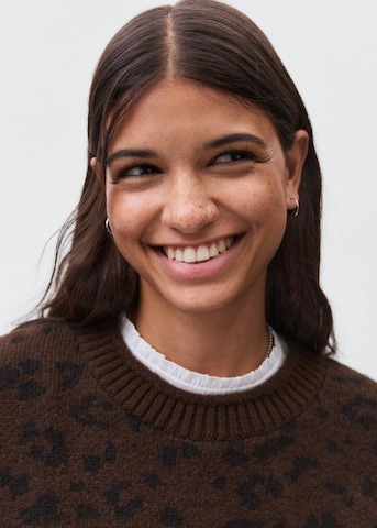 MANGO TEEN Pullover 'Leito' in Braun