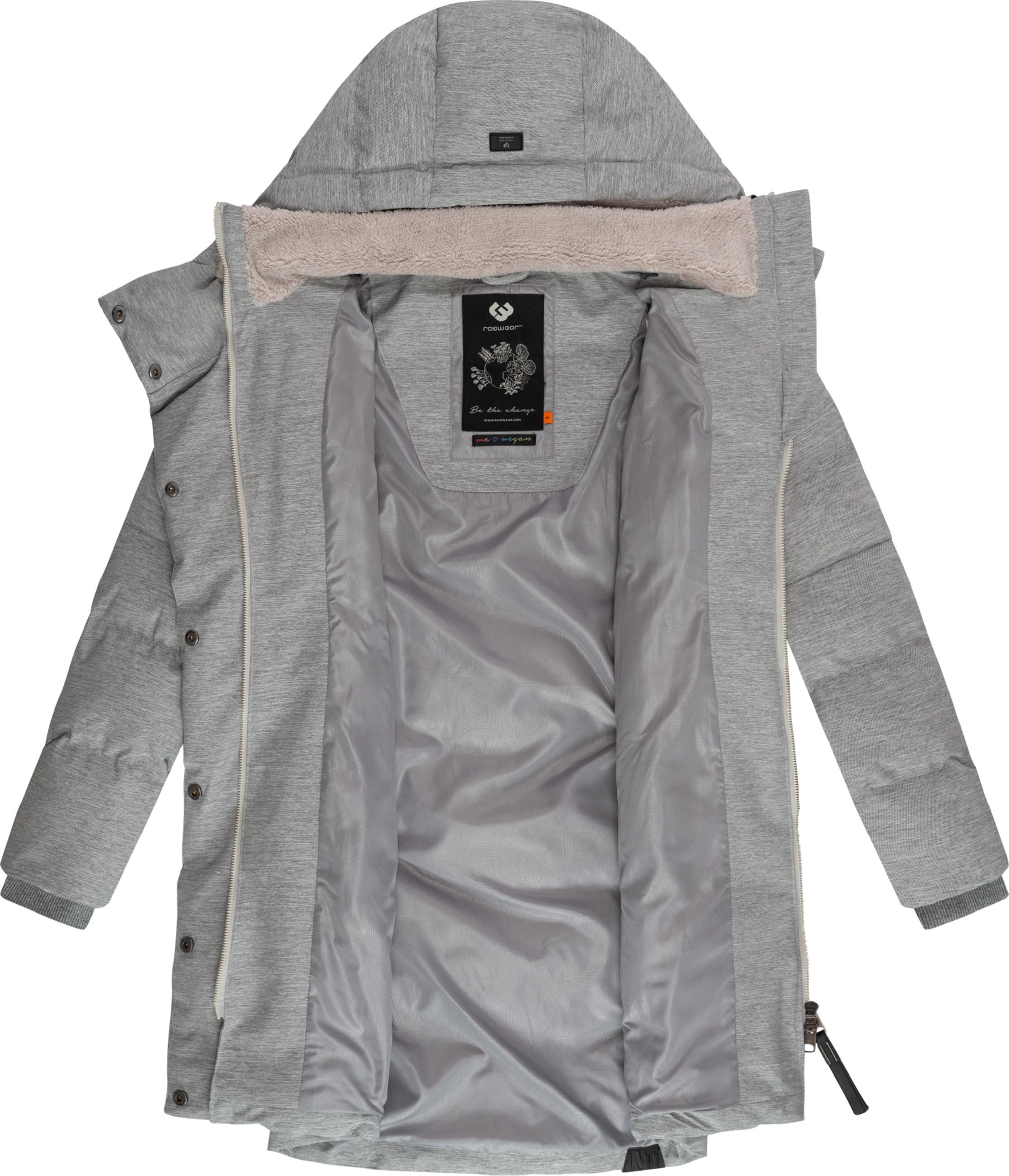 Ragwear Wintermantel 'Pavla' in Grijs