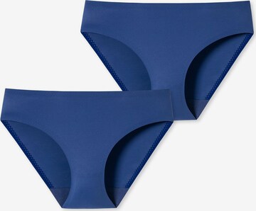 SCHIESSER Slip ' Invisible Soft ' in Blauw: voorkant